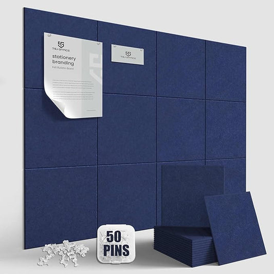 TSJOFFICE Large Cork Board for Wall