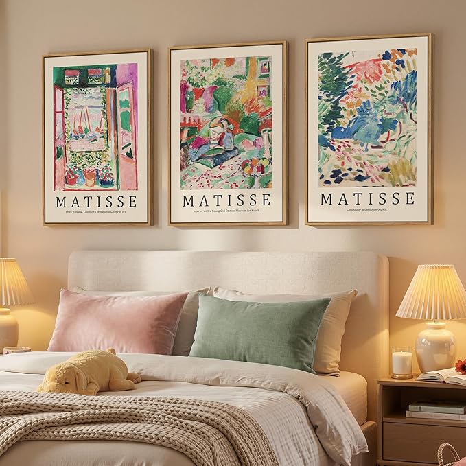 Framed Abstract Matisse Wall Art