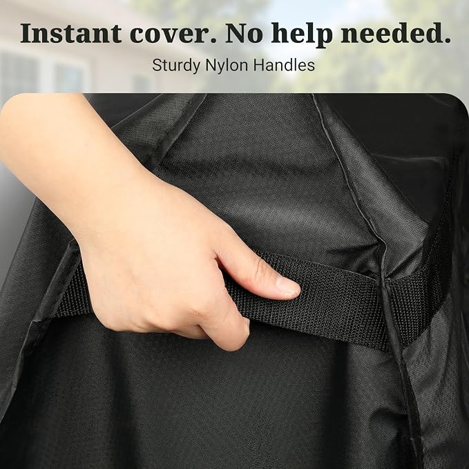 MR. COVER Outdoor Prep Table Cover, Compatible with 36 inch Keter Unity Small Portable Table, 600D Heavy Duty Waterproof for Grill Dining Kitchen Island Cart Protective, Outdoor Storage Cabinet Cover