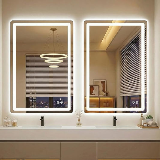 AMOISE LED Bathroom Vanity Mirror