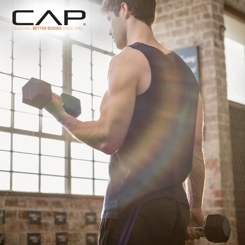 CAP Barbell Coated Dumbbell Weights - Versatile Pairs & Sets for All Fitness Levels