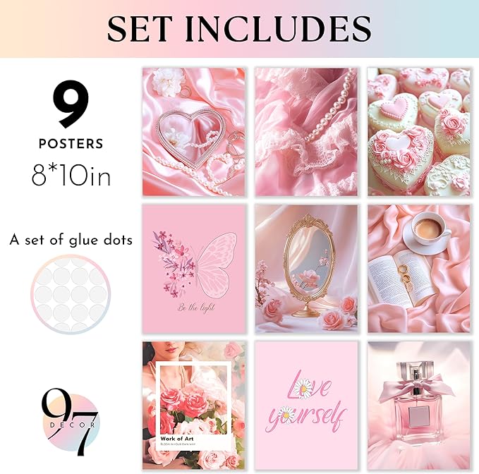 97 Decor Pink Coquette Room Decor Aesthetic