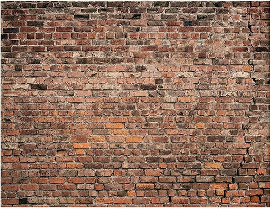 YYNXSY 7X5FT Large Fabric Brick Background
