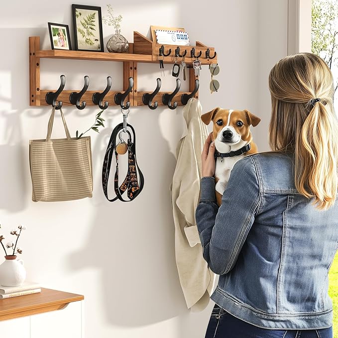Evermagin 29" Coat Rack Wall Mount