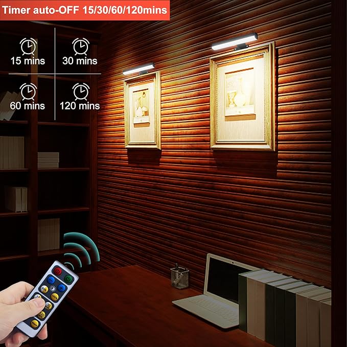 4pcs Battery Operated Picture Light