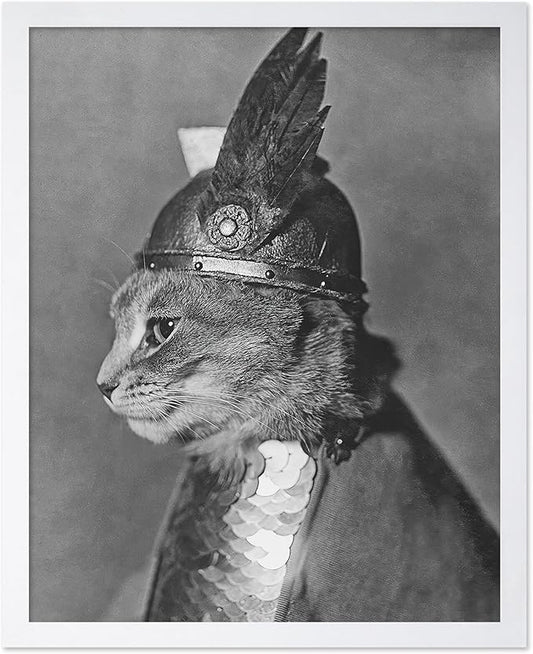 Poster Master Vintage Armored Cat