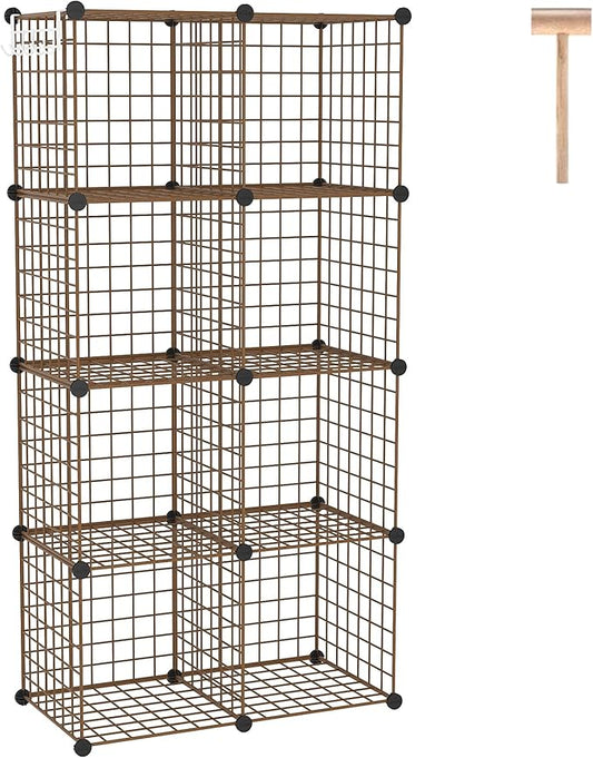 C&AHOME Wire Cube Storage, 8