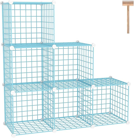 C&AHOME Wire Cube Storage, 6
