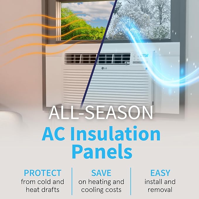 Breeze Stop Surround Insulation Side Panels White