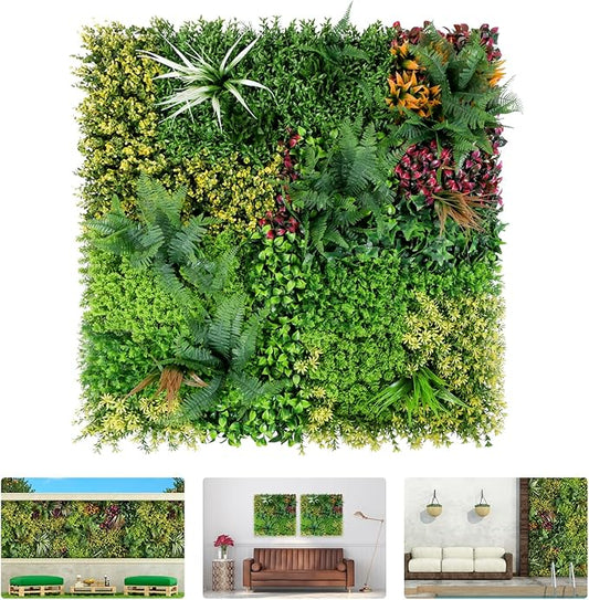 Artificial Grass Wall Backdrop Panels, Faux Boxwood Panels