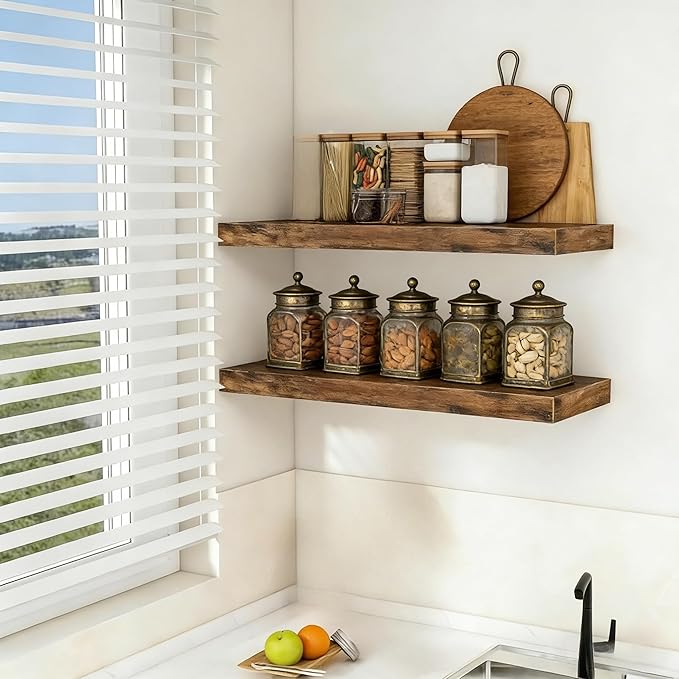 Vervida® Floating Shelves for Wall 35.4" Extra Long