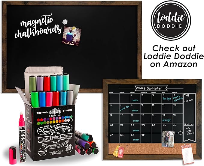 Loddie Doddie Magnetic Chalkboard