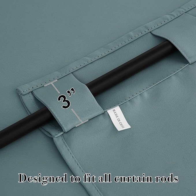 RYB HOME Small Window Curtains
