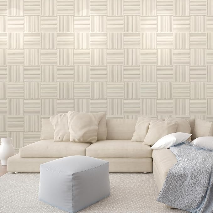 Velvet 3d wall panels for Interior wall Decor peel and stick, Soundproof