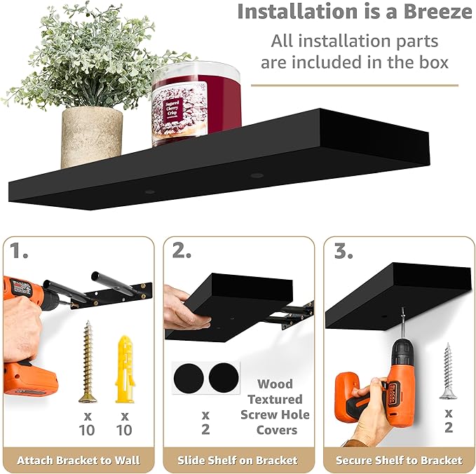 Sorbus Floating Shelves for Wall