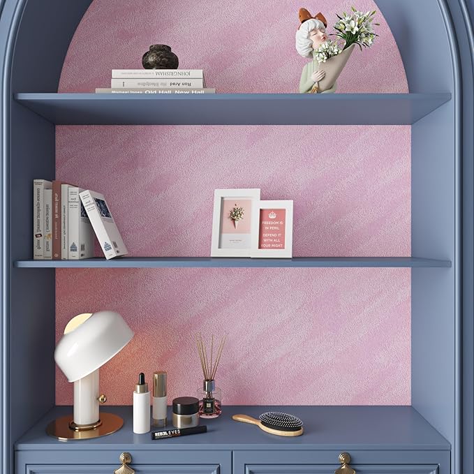 ReWallpaper Blush Pink Peel and Stick Wallpaper Removable Luxury Velvet