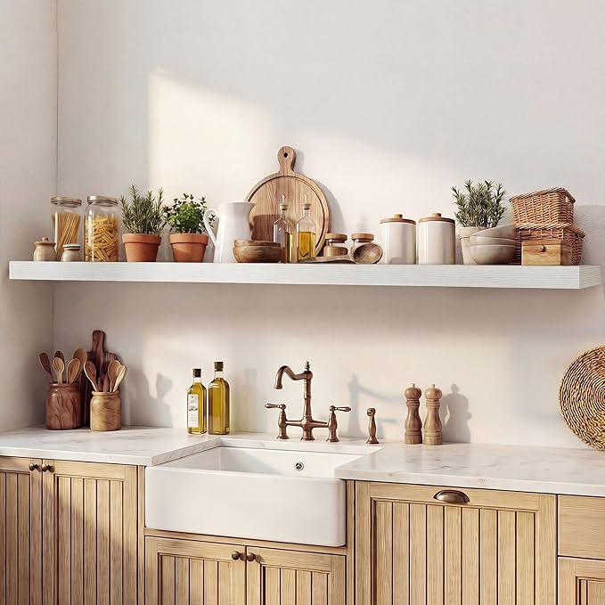 Dreamland 55 Inches Floating Shelves