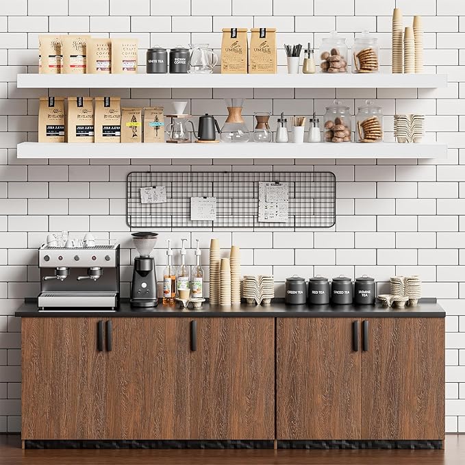 Heimlove 55 Inch Long Floating Shelves