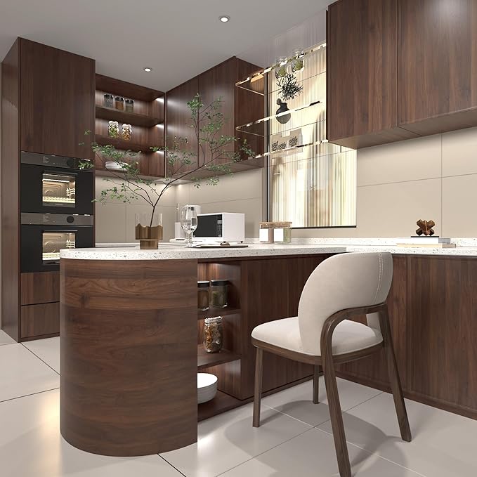 BOMENG Walnut Wood Contact Paper