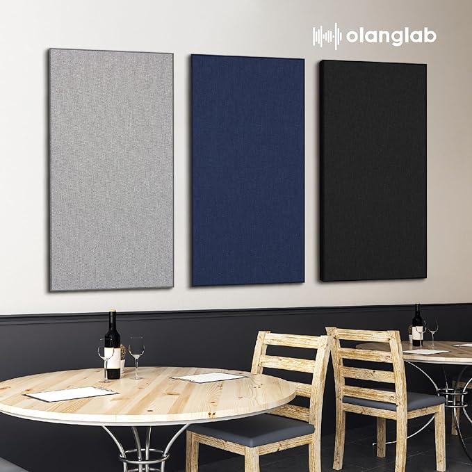 Olanglab Sound Acoustic Panels 2 Pack, Large Sound Proof Panels