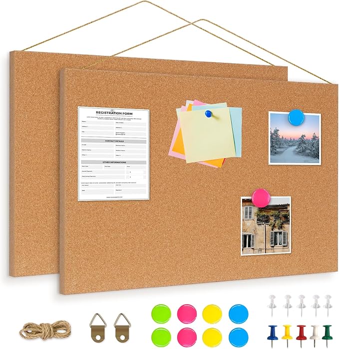 DOLLAR BOSS Magnetic Cork Board