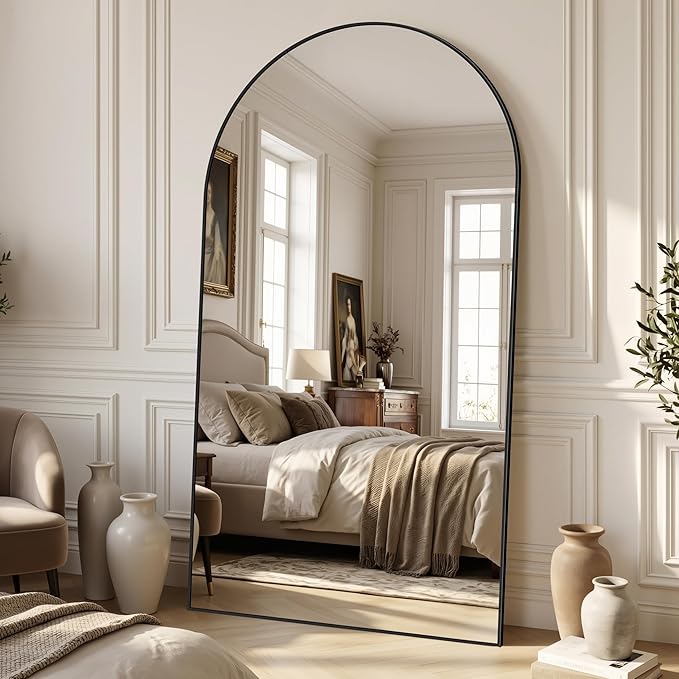 Suidia 76"x44" Arched Full Length Mirror