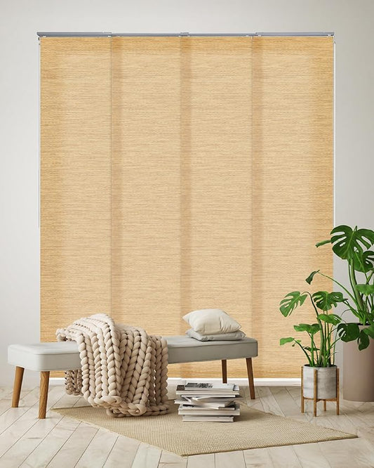 GoDear Design Adjustable Vertical Blinds, Sliding Door Blinds, Window Blinds &