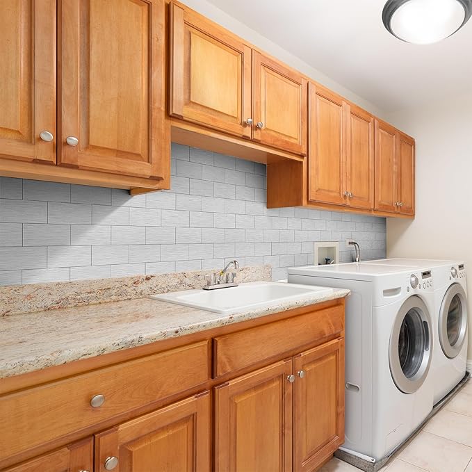 StyloVue 100 Pieces Peel and Stick Backsplash