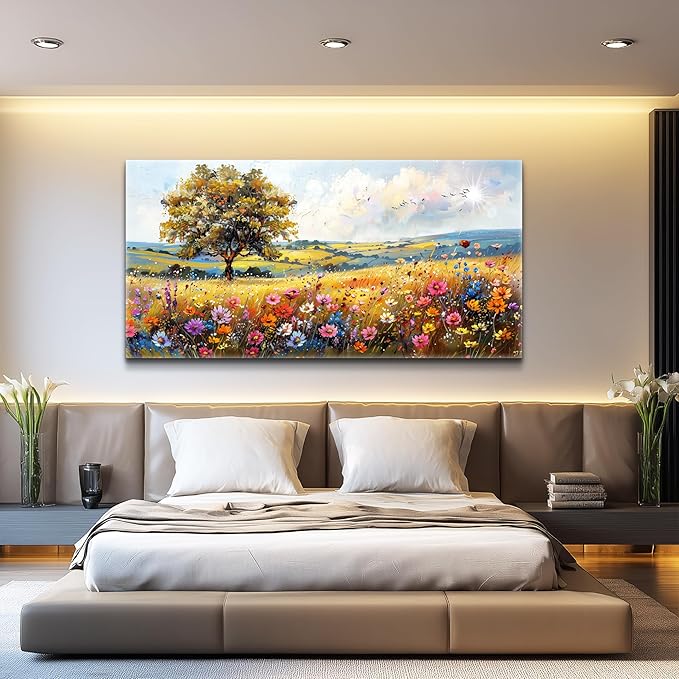 hyidecorart Large Wall Art For Bedroom Canvas Wall Decor For Living Room Office