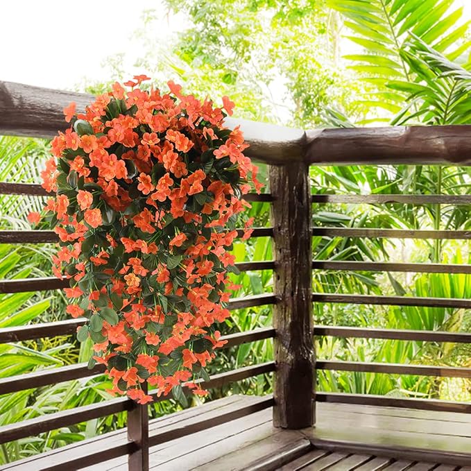 Artificial Fake Hanging Flowers Plants