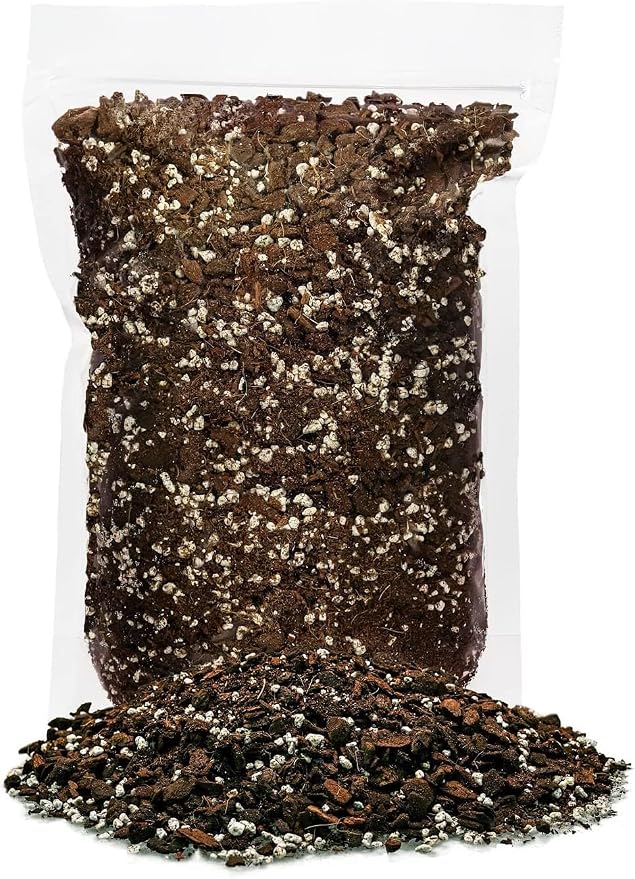 Gardenera Monstera Dubia Soil Mix - Promotes Healthy Root Growth and Moisture Retention - 2 Quart