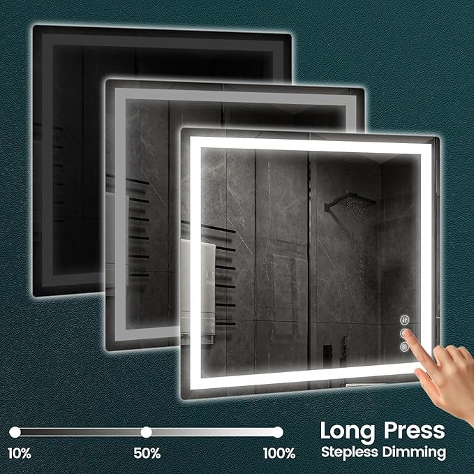 Memobarco 30"x 36" Bathroom Mirror