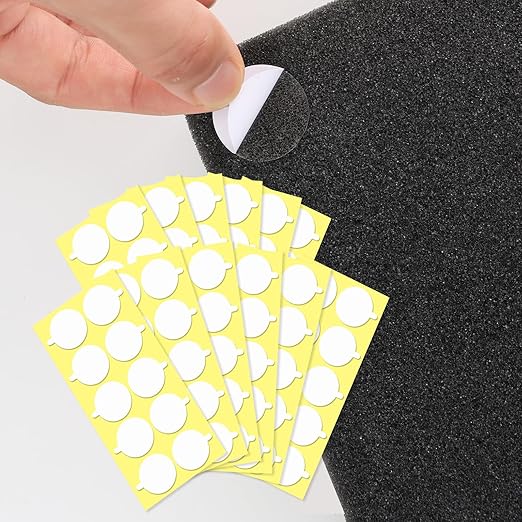 120Pcs Acoustic Foam Panels Tape, Removable Mounting Tape
