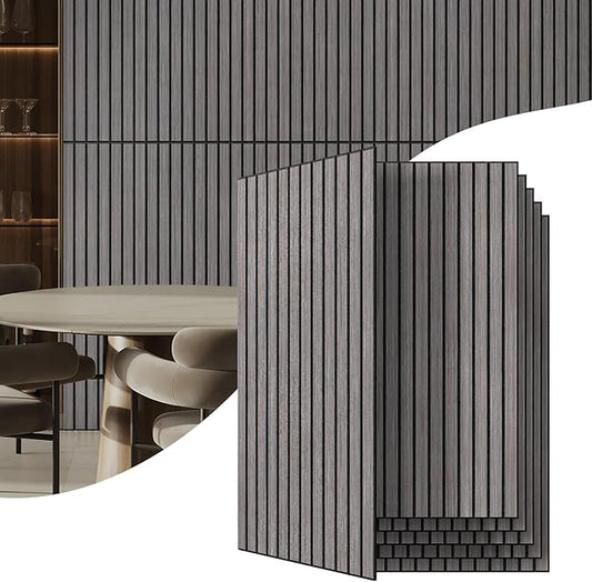 6 Pack Acoustic Wall Panels, 47.2" X 23.6" Sound Absorbing Panels, Decorative