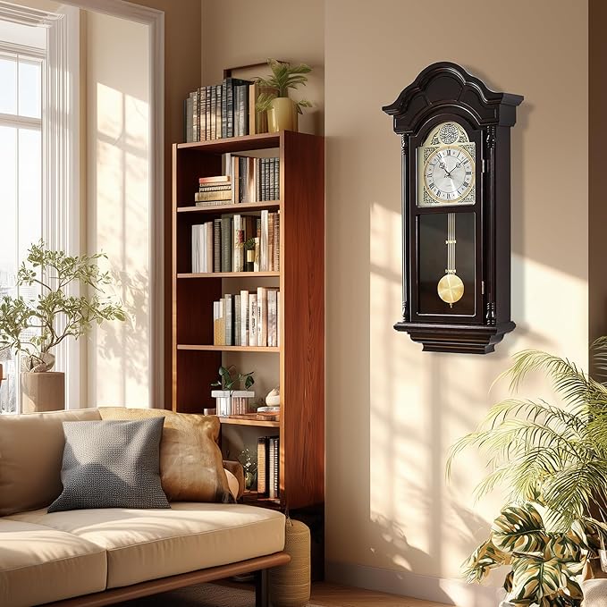 AYRELY® 36IN Big Grandfather Vintage Wall Clock