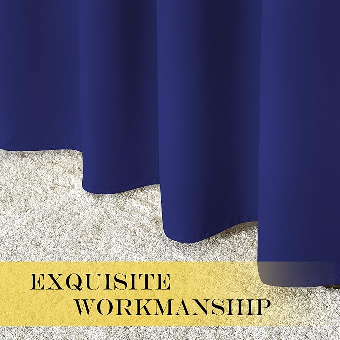 NICETOWN Blackout Curtains 120 inch Length