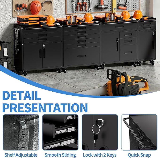 Metal Garage Storage Cabinet