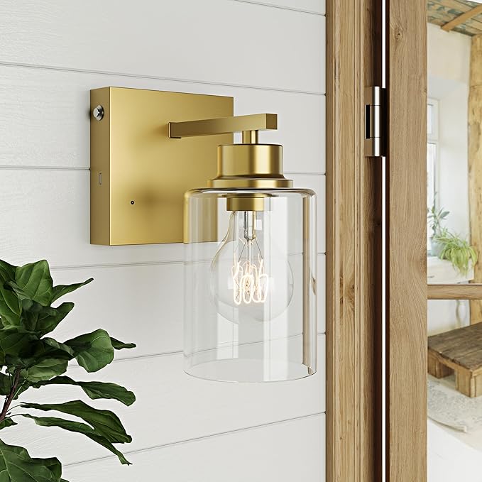 Rayogale Rechargeable Wall Sconce, Easy Install Dimmable Wireless Wall Lamps