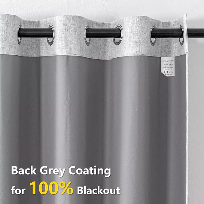 IGEMAEVE 100% Blackout Curtains