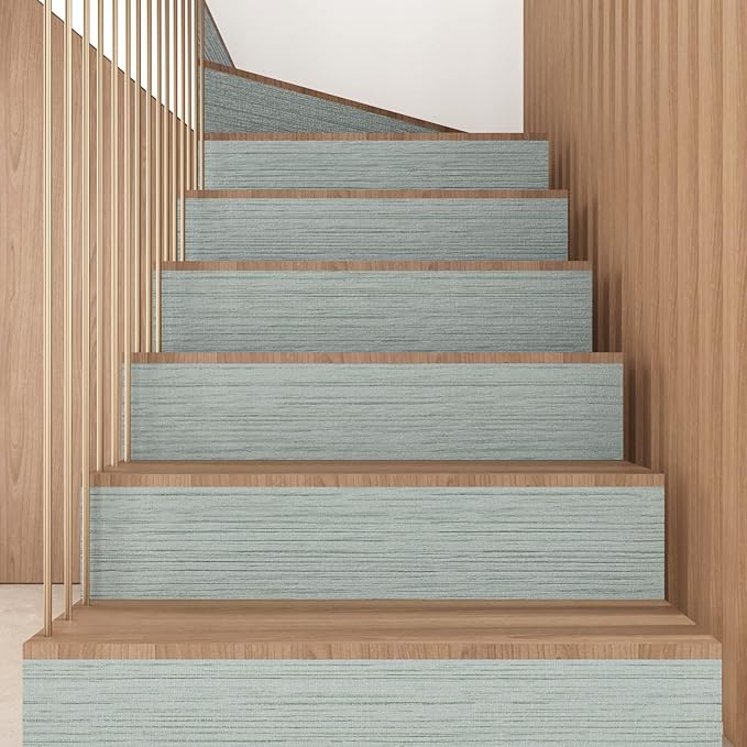 CRE8TIVE Mint Green Grasscloth Peel and Stick Wallpaper Faux Grasscloth Contact