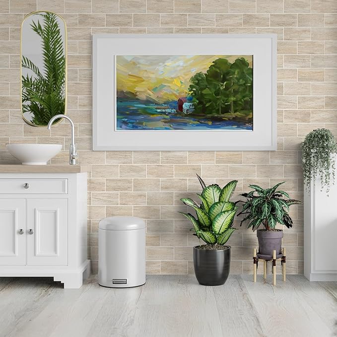 StyloVue 100 Pieces Peel and Stick Backsplash