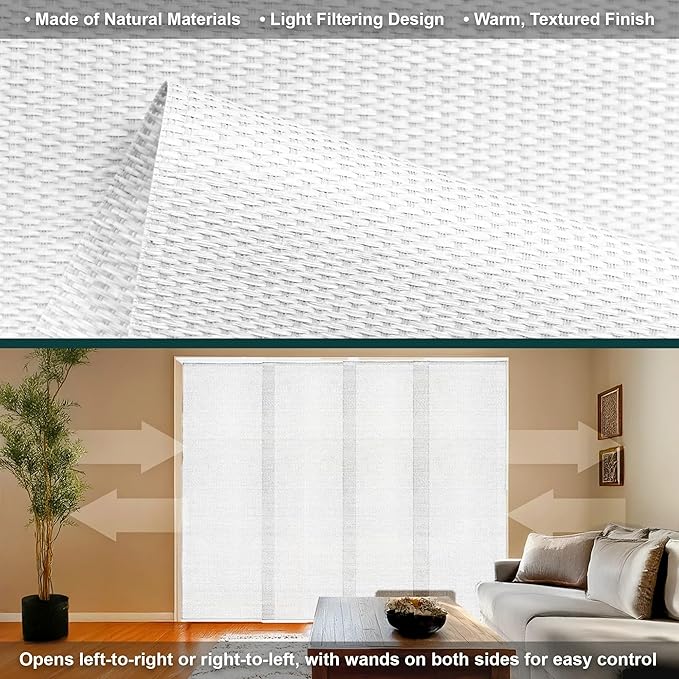 CHICOLOGY Panel Track Vertical Blinds
