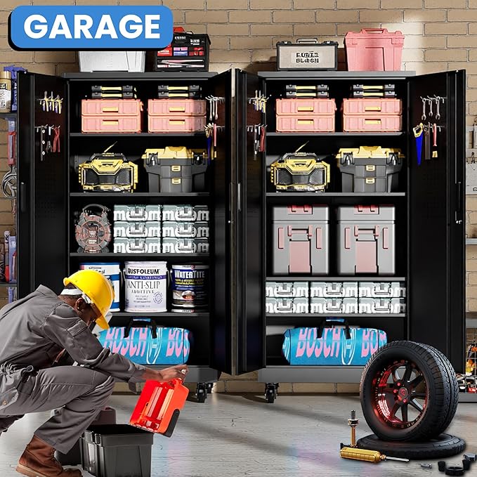 Metal Garage Storage Cabinet