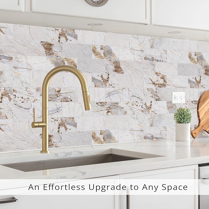 StyloVue 100 Pieces Peel and Stick Backsplash