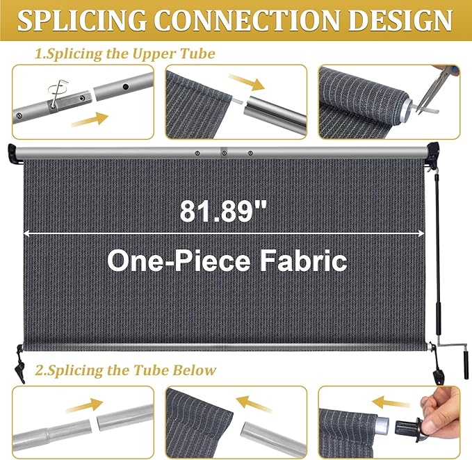 Shade&Beyond Outdoor Roller Shades