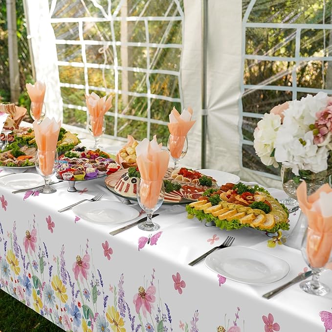 Kochorie Spring Flower Tablecloth Roll