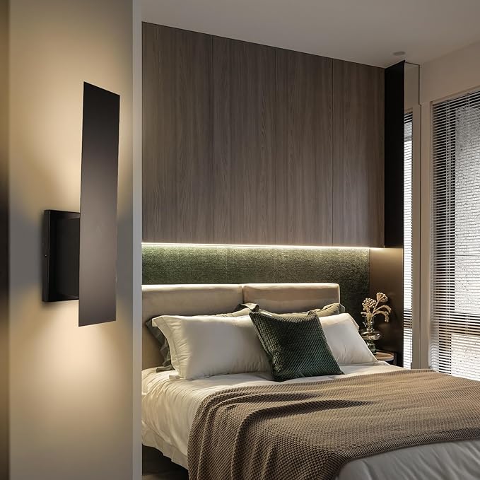 Edwarmlux Indoor Wall Sconces, Modern Wall Lights, Up and Down Wall Mount Light