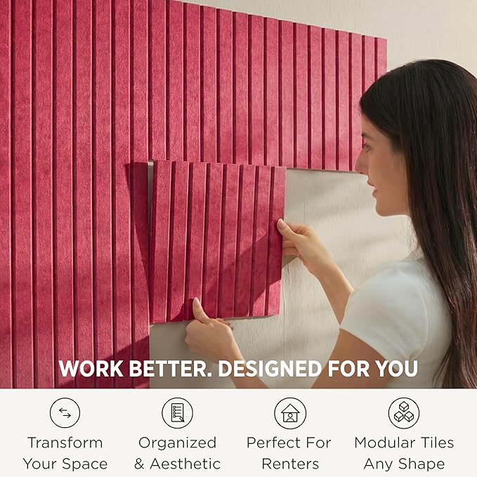 VIVELDA Large Bulletin Board 48x36