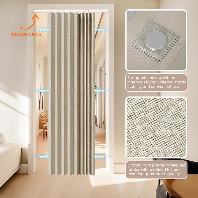 AJAZZ Blackout Accordion Door