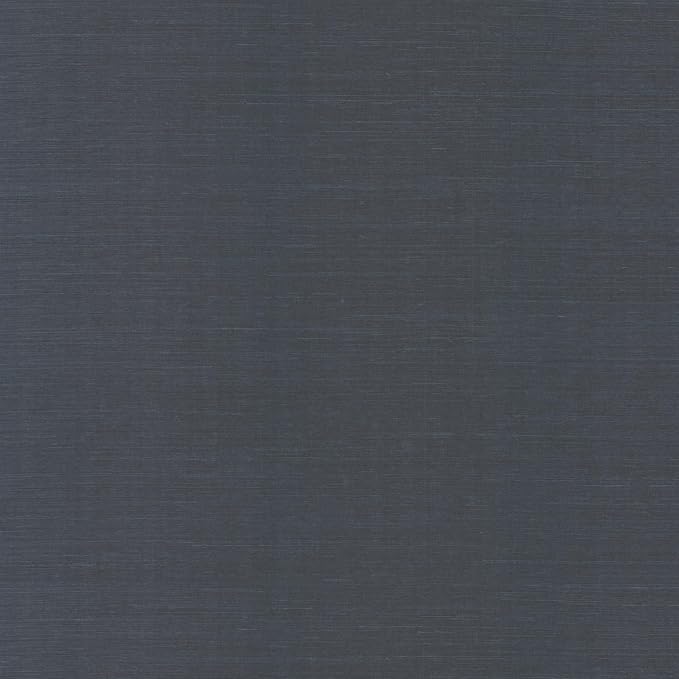 York Wallcoverings Natural Sisal Navy Peel and Stick Grasscloth Wallpaper
